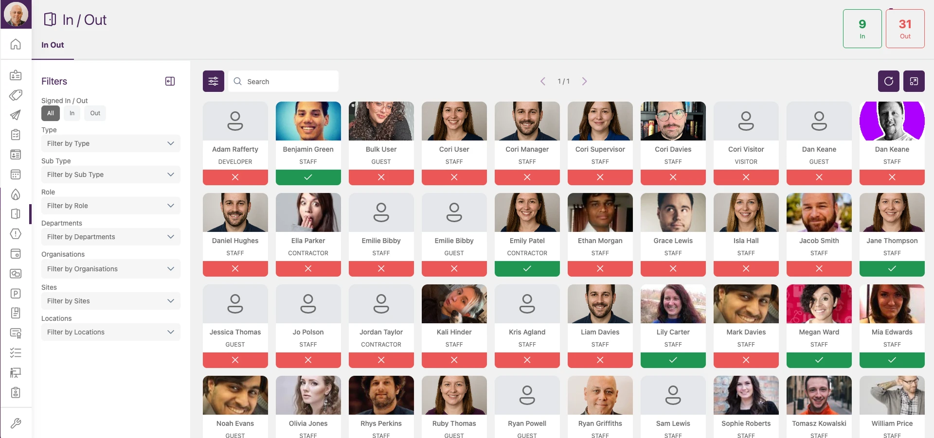 SWAPP events management – event-centric planning